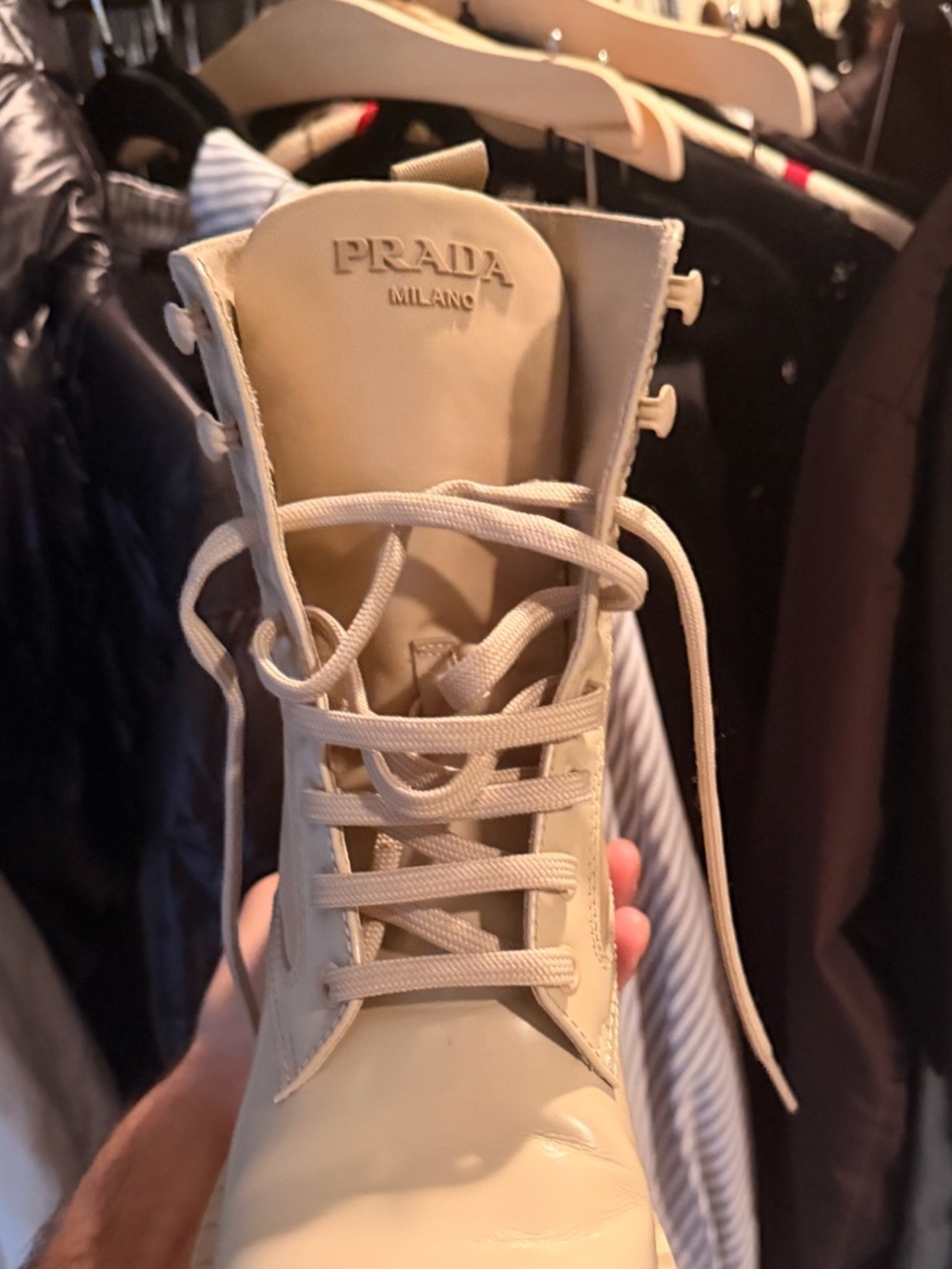 Prada Combat Boots 38 - Picture 3 of 3